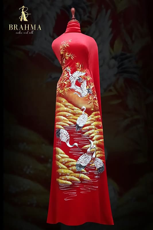 Vải Áo Dài cao cấp mẫu 4