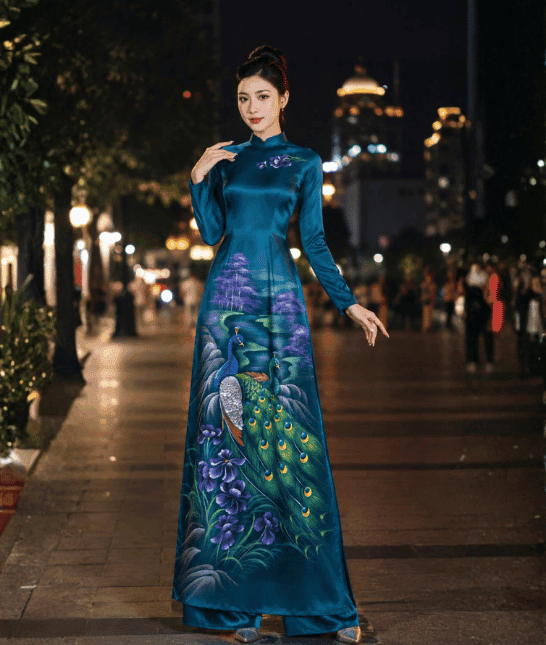 Áo Dài Cưới cao cấp mẫu 7
