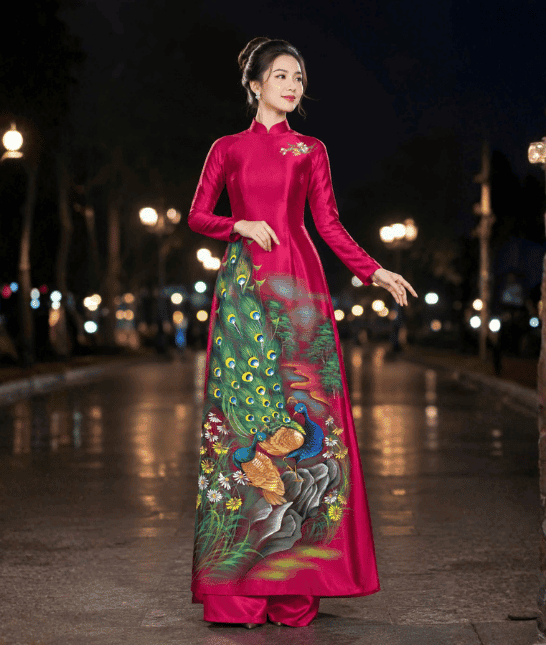 Áo Dài Cách Tân cao cấp mẫu 4